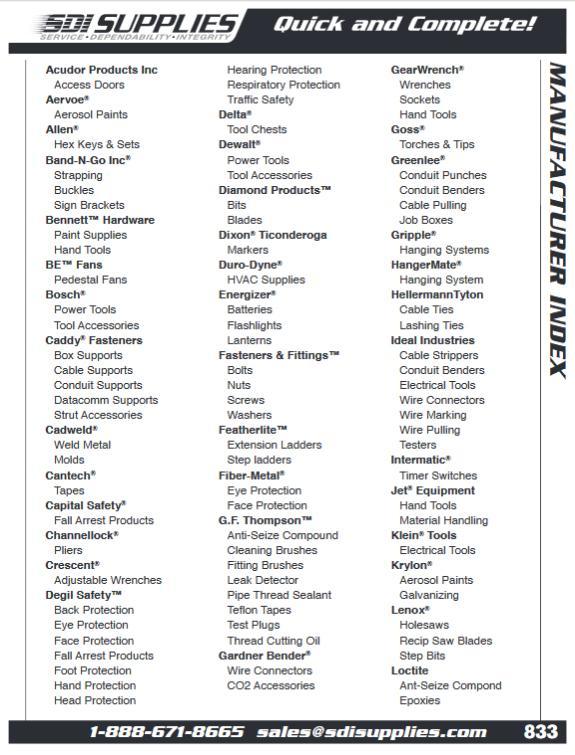 Industrial Supplies Distributor Ontario Hamilton North York